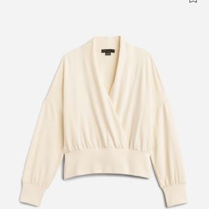 Sanctuary draped fleece pullover, NWT, size XL